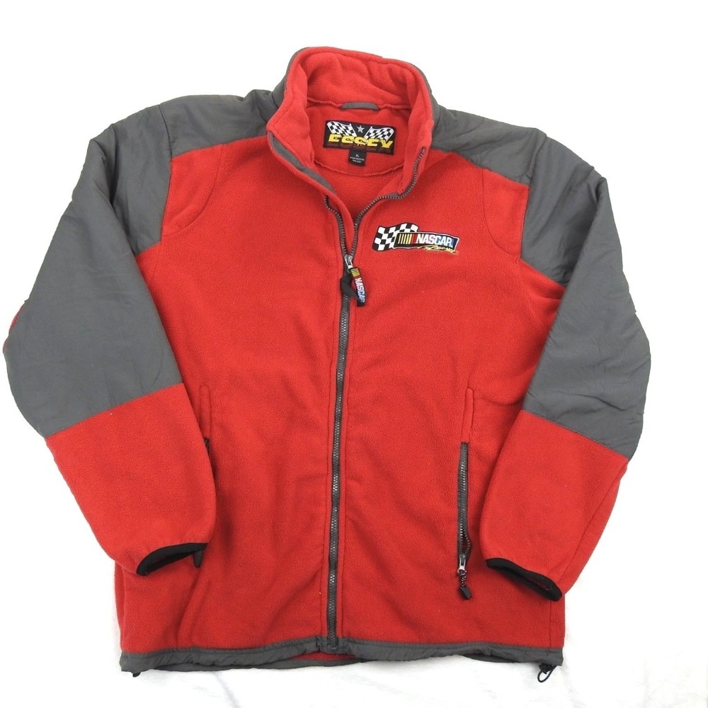NASCAR Racing Fleece Zip Up Jacket Essex